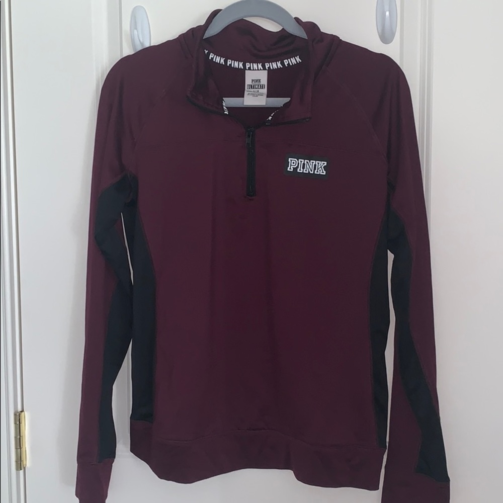 PINK plum quarter zip